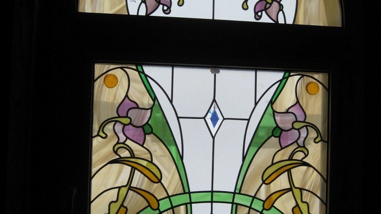 Витраж пленочный. Окно.
