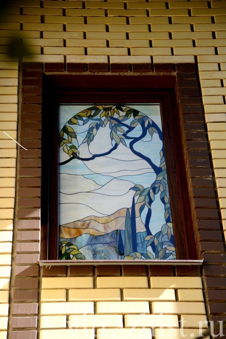 Витраж стеклопакет
