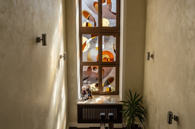 Окно лестница
