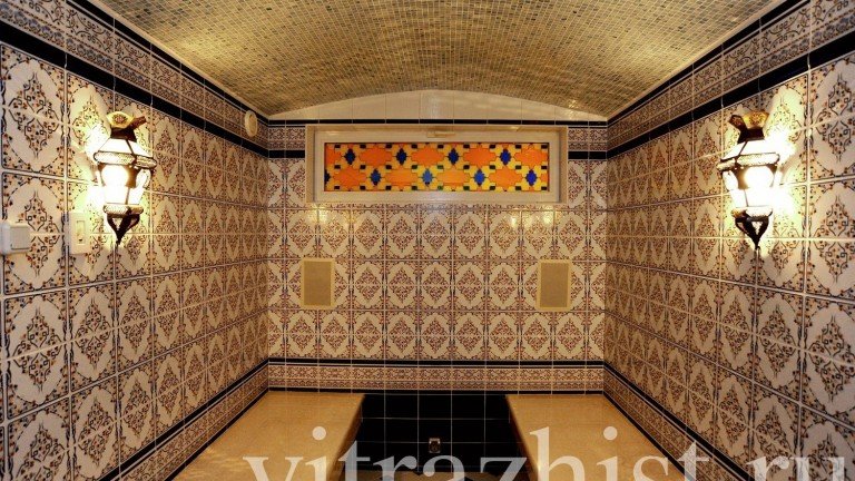 Окно в хамаме. Частный дом пос. Азамат&nbsp;г. Казань
