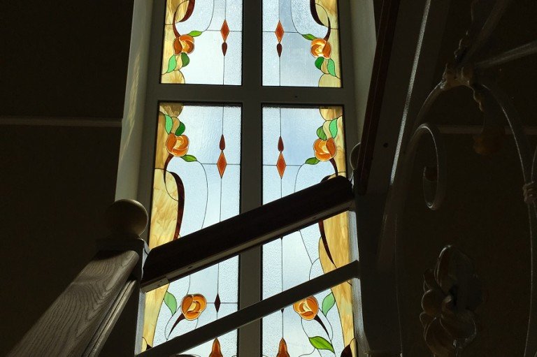 Окно на лестнице
