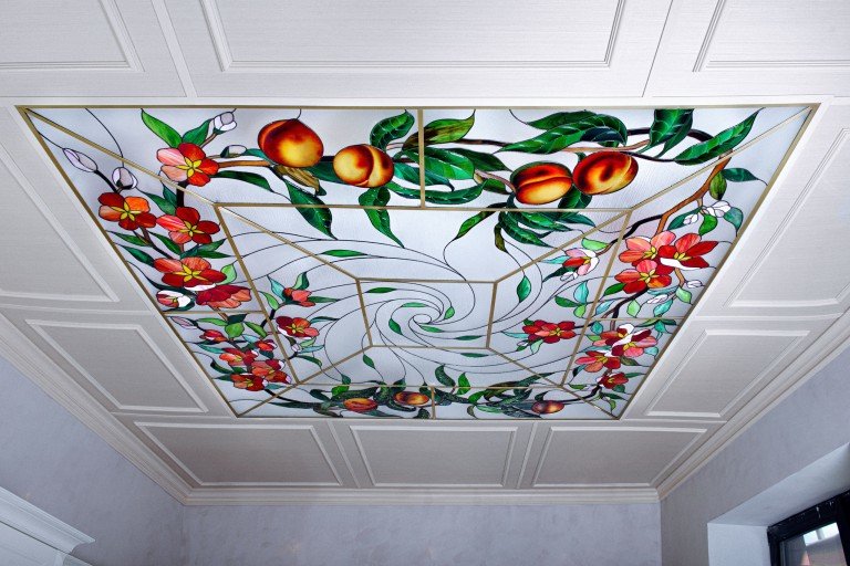 Витраж с подсветкой
