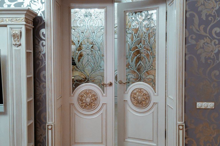 Витраж дверь
