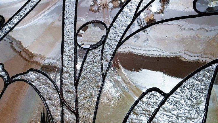 Оформление дома витражами