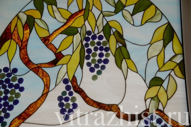 Витраж по технологии тиффани
