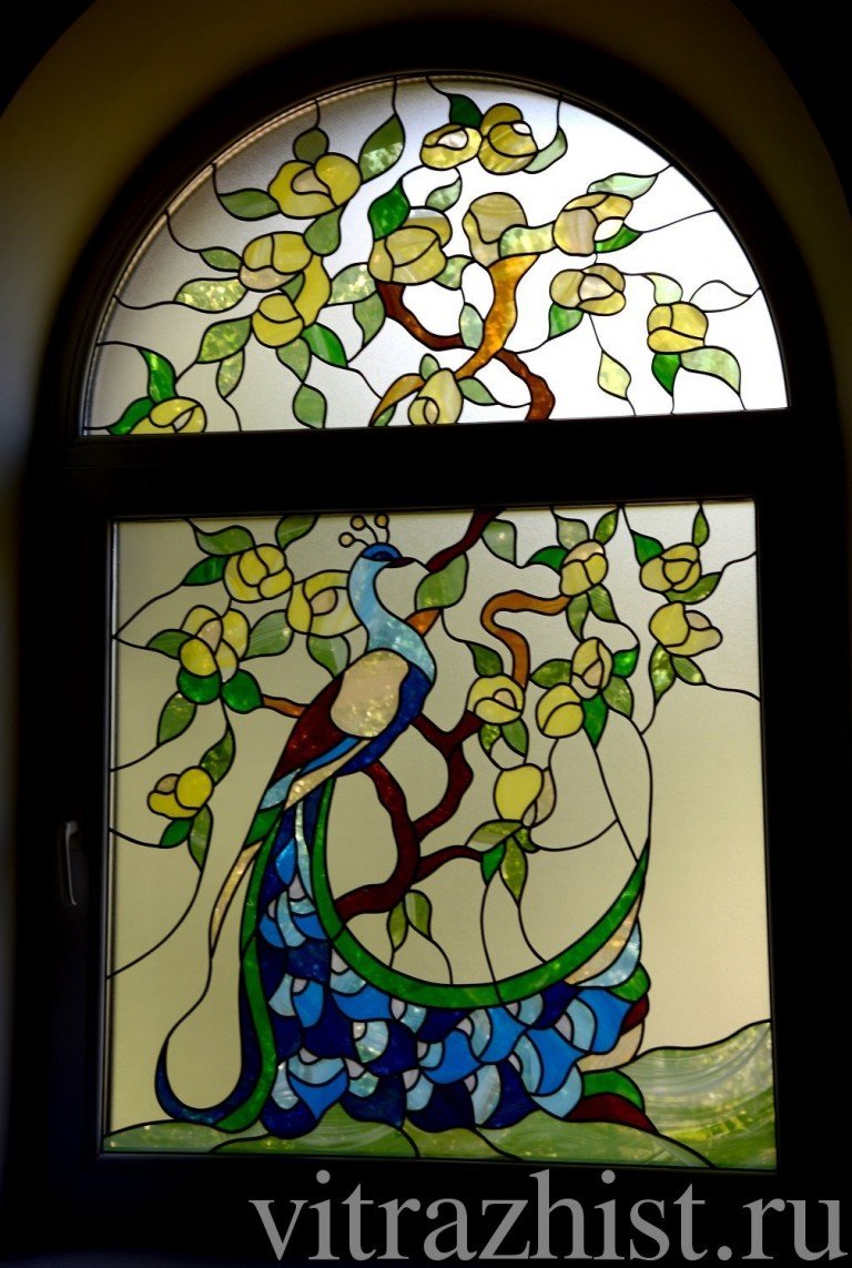 Витраж в стеклопакете
