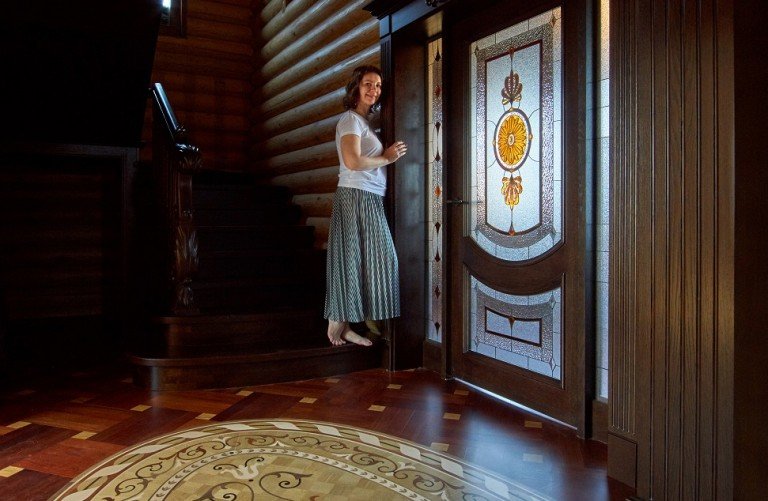 Витраж дверь
